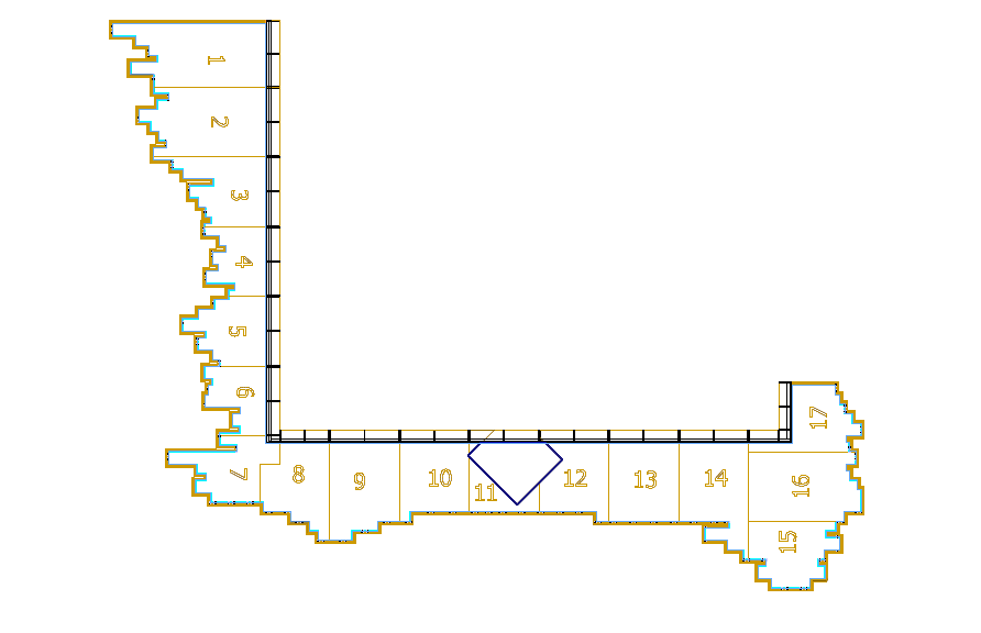 Engineering drawing of a liner that a customer wishes to be fabricated